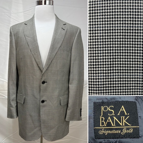 Jos. A. Bank Suits & Blazers Mens Jos A Bank Black White